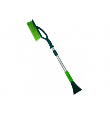 Щетка ZIZAY для уборки снега телескопическая 84,5-114см со скребком