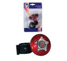 Ручка на руль Nova Bright R красный+хром