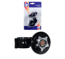 Ручка на руль Nova Bright R черная+хром