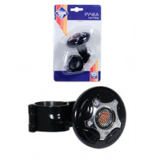 Ручка на руль Nova Bright R черная+хром