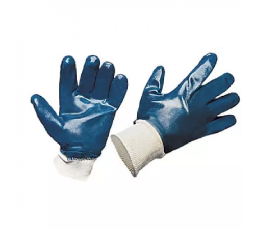 Перчатки нитриловые манжет полный двойной облив Люкс