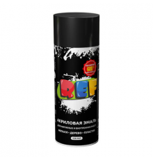 Краска термостойкая REF 1600 600C черная аэрозоль 520 мл