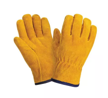 Перчатки цельноспилковые *Драйвер* цвет рыжий