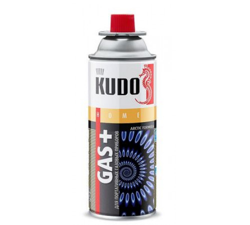 Газ аэрозольный цанговый KUDO аэрозоль 520мл