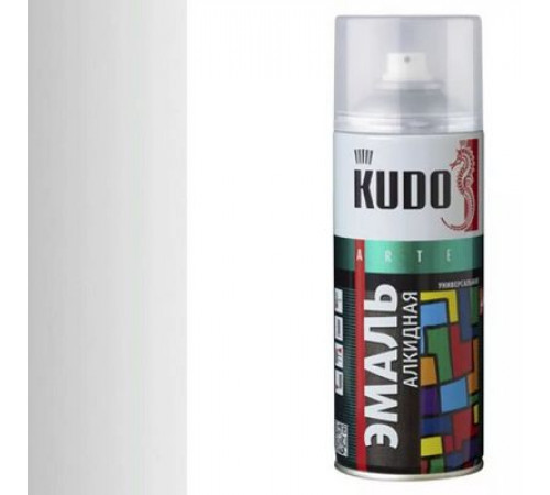 Краска универсальная хром металик KUDO аэрозоль 520мл