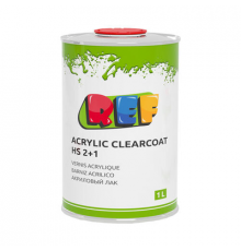 Лак REF акриловый HS +отвердитель 1.0л+0,5 л 2+1