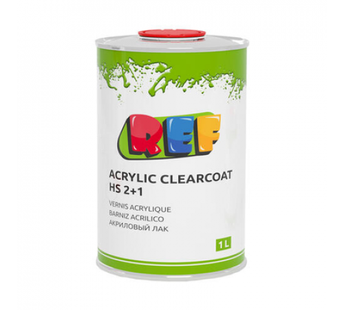 Лак REF акриловый HS +отвердитель 1.0л+0,5 л 2+1