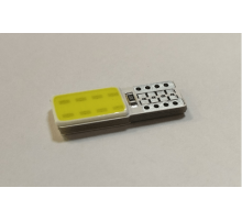 Светодиод W5W 12V W2.1х9.5d (СОВ,белый,цоколь-плата)"ДИАЛУЧ"