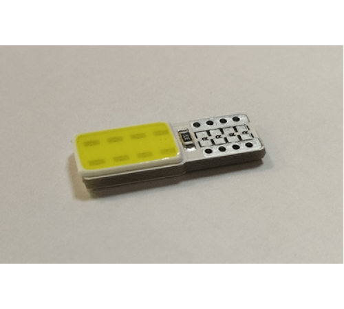 Светодиод W5W 12V W2.1х9.5d (СОВ,белый,цоколь-плата)"ДИАЛУЧ"