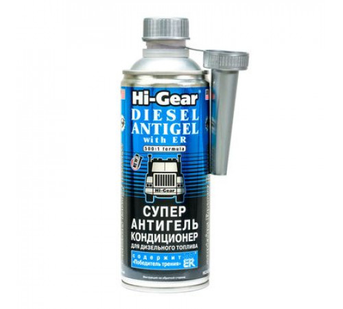 Антигель для дизтоплива 444мл (содержит"Победитель трения") 1:500 Hi-Gear