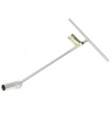 Ключ свечной карданный 21мм L=350 с резиновой вставкой 6-гр ДТ