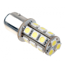Светодиод P21W 24V BA15S (18SMD-"Кукуруза",белый "ДИАЛУЧ"