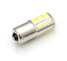 Светодиод P21W 12V BA15s (12SMD-Вертикальная плата 2х6SMD в силиконе,белый)"ДИАЛУЧ"