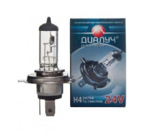 Лампа H4 24V 75/70W P45t Диалуч ЛЧ241