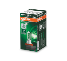 Лампа H11 12V 55W PGJ19-2 3200K Ultra Life OSRAM
