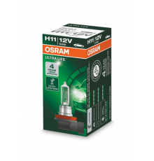 Лампа H11 12V 55W PGJ19-2 3200K Ultra Life OSRAM