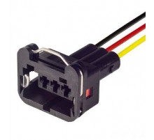 Колодка датчика скорости ВАЗ 2108-2115,2110-2112( в сб. с 3-мя проводами) (SQ1045) Н/О