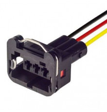 Колодка датчика скорости ВАЗ 2108-2115,2110-2112( в сб. с 3-мя проводами) (SQ1045) Н/О