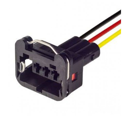 Колодка датчика скорости ВАЗ 2108-2115,2110-2112( в сб. с 3-мя проводами) (SQ1045) Н/О