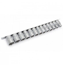 Набор головок 13предм 1/2 6-гр (8,10,12,13,14,15,17,18,19,21,22,24мм) мет.холдер ДТ