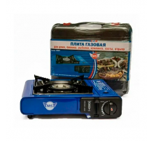 Плита газовая М5 под цанговый баллон в чемодане