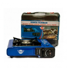 Плита газовая М5 под цанговый баллон в чемодане