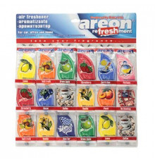 Ароматизатор AREON бумажный CLASSIC REFRESHMENT планшет (Цена за лист - 72шт) ~