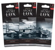 Ароматизатор AREON LUX SPORT бумажный (Цена за лист - 72шт) ~