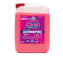 Антифриз, готовый к применению, красный, -40С, 10 кг, G-12++ ЧЗ