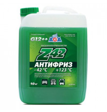 Антифриз, готовый к применению, зеленый -42С, 10 кг, G-12++ ЧЗ