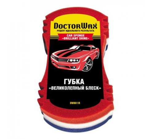 Губка автомобильная "Великолепный блеск" 245x135x70mm DoctorWax