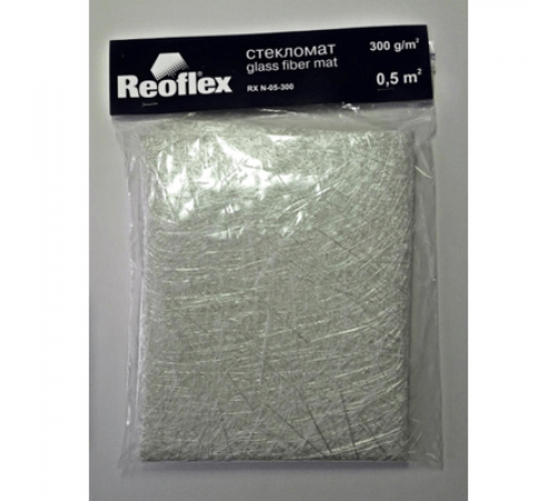 Стекломат REOFLEX, 300г/м2 (0.5 м2) RX N-05-300