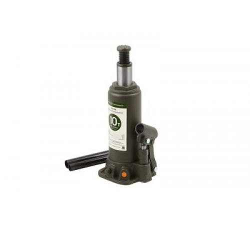 Домкрат гидравлический бутылочный 10 тонн, 195-375 мм ДТ