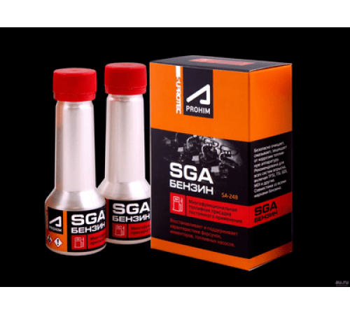 Присадка многофункциональная для бензина Suprotec A-Prohim SGA 2x50 мл.