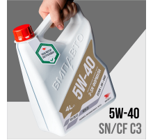 Масло моторное 3-SN 5w40 (С3, SN/CF) канистра 4л. ВМП АВТО ЧЗ