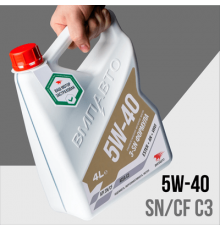 Масло моторное 3-SN 5w40 (С3, SN/CF) канистра 4л. ВМП АВТО ЧЗ
