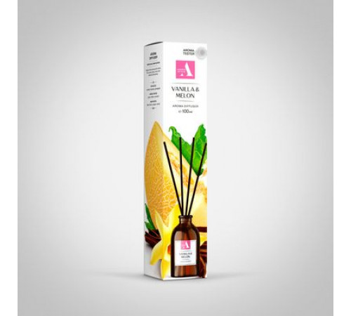 Ароматизатор Amida Style жидкий (Ваниль и Дыня) для дома 100мл ~