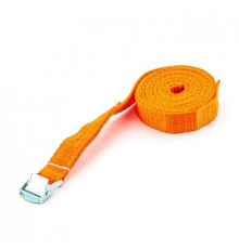 РЕМЕНЬ КРЕПЛЕНИЯ ГРУЗА ZIZAY лента 25мм, 5 метров, 250 кг, механизм пряжка с фиксатором  в чехле с к