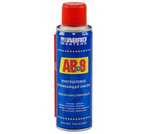 Смазка многоцелевая противозадирная 200 мл аэр ABRO Master ЧЗ