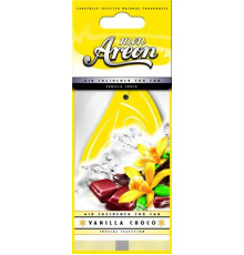 Ароматизатор AREON бумажный MON Vanilla & Chocolate (Ваниль-Шоколад) ~