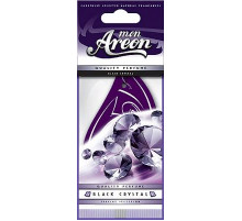 Ароматизатор AREON бумажный MON Black Crystal (Черный кристал) ~