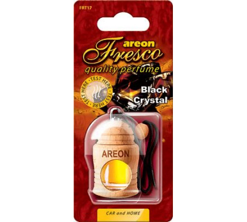 Ароматизатор AREON FRESCO Black Cristal (Черный кристал) 5мл