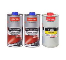 ЛАК NOVOL акриловый 530 2+1 матовый + отвердитель 1л+0,5л. 2+1
