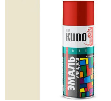 Краска универсальная Слоновая кость пастельная RAL-1015 KUDO аэрозоль 520мл