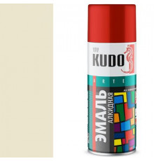 Краска универсальная Слоновая кость пастельная RAL-1015 KUDO аэрозоль 520мл