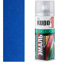 Краска универсальная Ультрамарин металлик KUDO аэрозоль 520мл