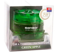 Ароматизатор Др.Маркус SENSO Deluxe в банке гелевый Green Apple ~
