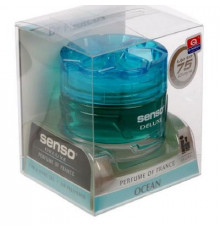 Ароматизатор Др.Маркус SENSO Deluxe в банке гелевый Ocean ~