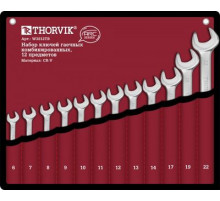 Набор ключей комб. 12 шт. серии ARC в сумке, 6-22 мм / THORVIK