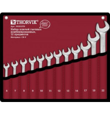 Набор ключей комб. 12 шт. серии ARC в сумке, 6-22 мм / THORVIK